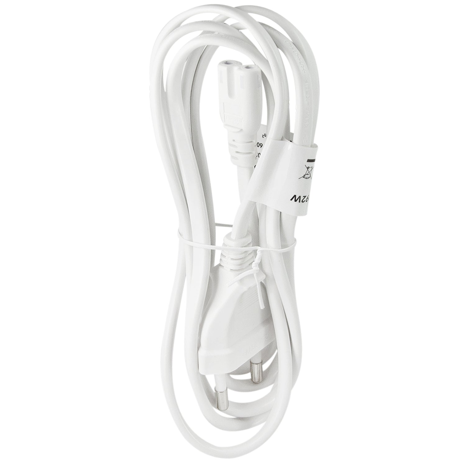 Appliance cable Euro - C7 White 1.8m