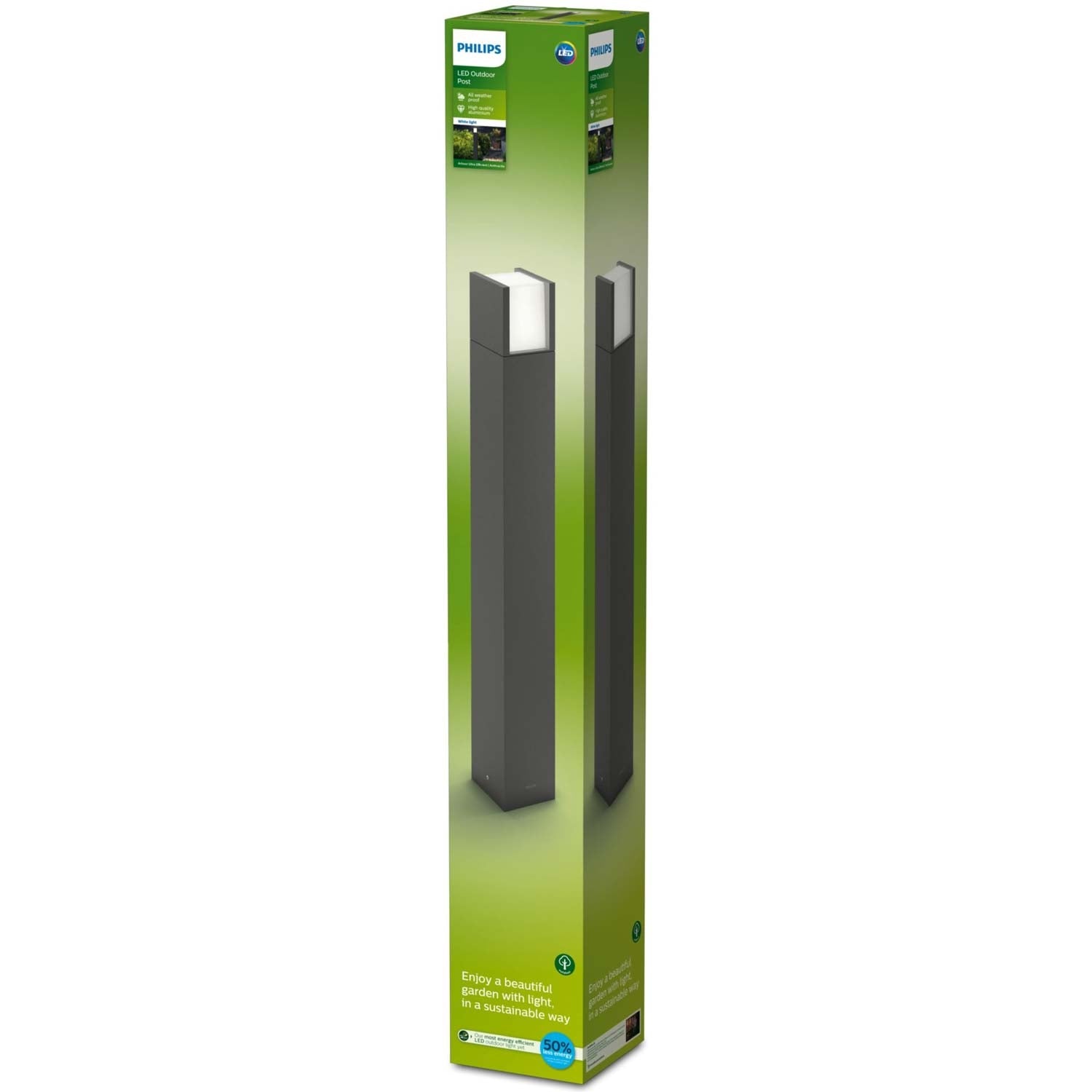 Arbor Pole Ultra Efficient LED 3.8W 800lm Anthracite