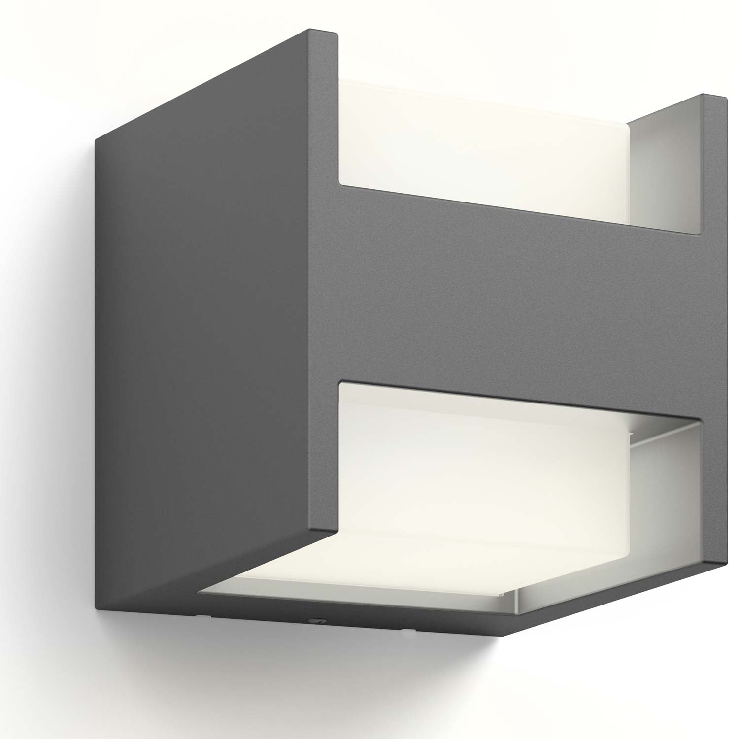 Arbor Wall Lamp Ultra Efficient LED 2x3.8W 800lm Anthracite