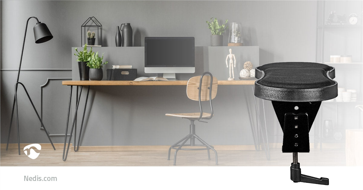 Armrest | Number of pivot points: 1 Pivot point(s) | Forearm pad length: 40 | Max. carrying capacity: 5 kg | Swivel angle: 360 ° | With mouse platform