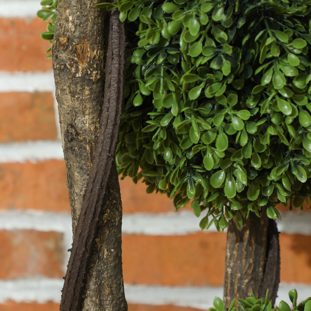 Artificial Boxwood, 115cm Houseplant, Artificial Plant in Pot, Decorative Plant, Decorative Plants for Home, Office, Hallway, Garden, Green