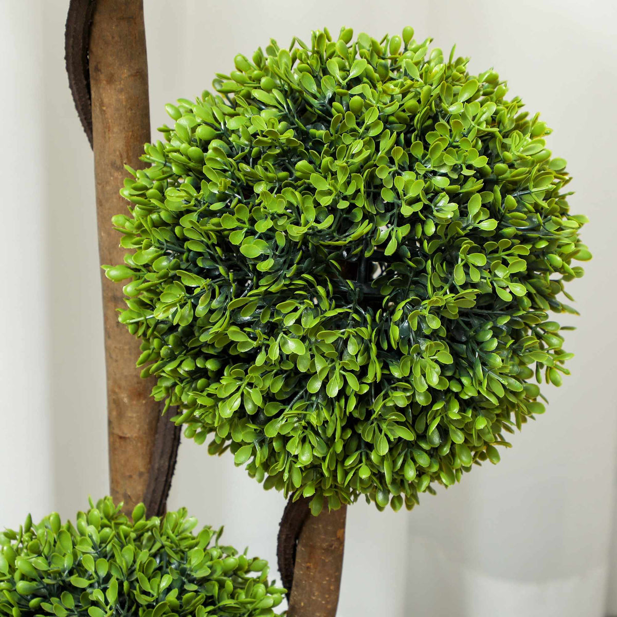 Artificial Boxwood Set of 2, 90cm, Indoor/Outdoor Green