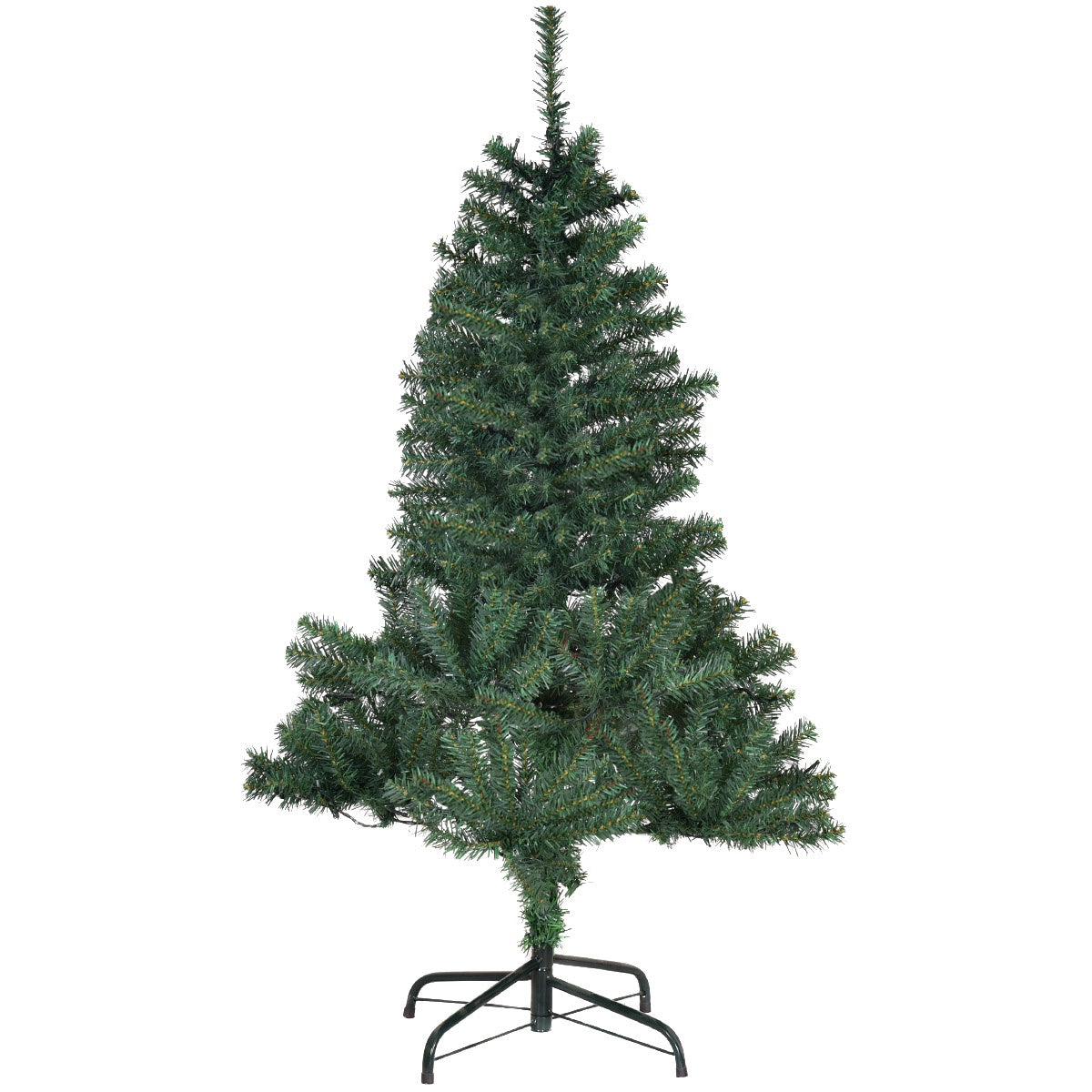 Artificial Christmas Tree 120 cm, LED Lights, Stand