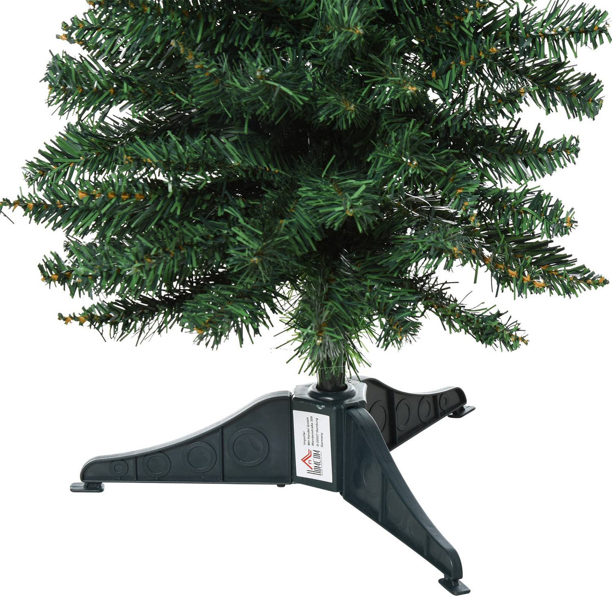 Artificial Christmas Tree 1.2 M Christmas Tree 212 Branches Pvc Green Ø32 X 120H Cm