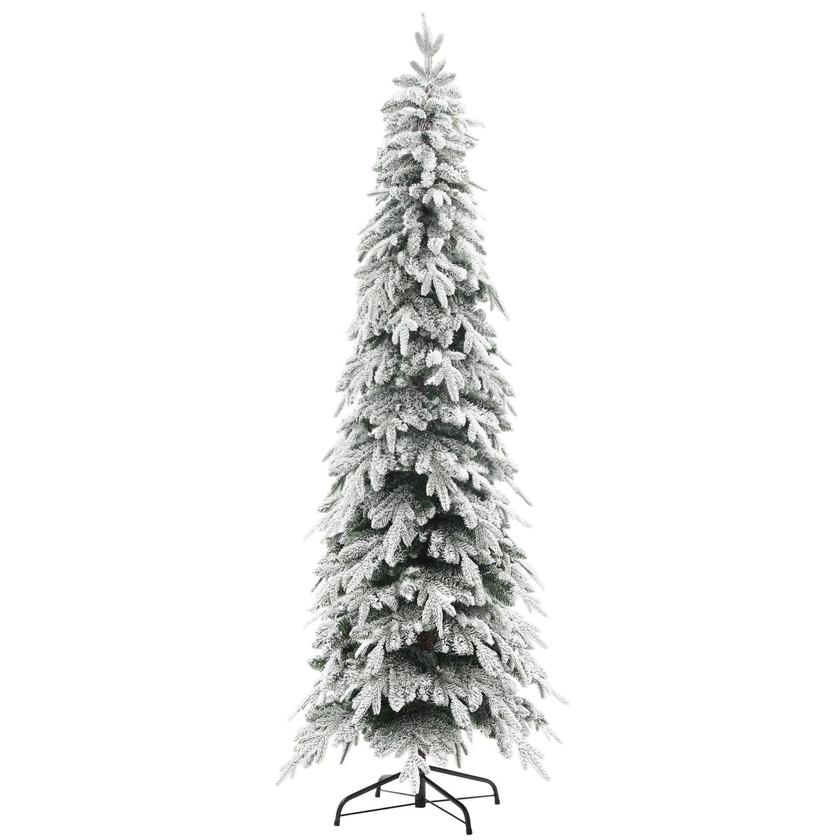 Artificial Christmas Tree 210 cm with Snow and 800 Branches