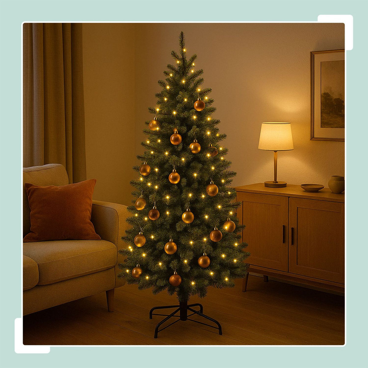 Artificial Christmas Tree – Full, Reusable, Eco-Friendly