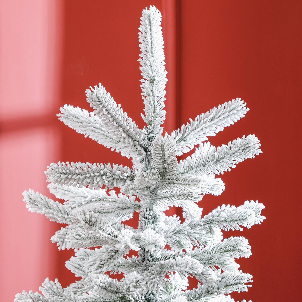 Artificial Christmas Tree, Snowy Branches, 180 cm, Green