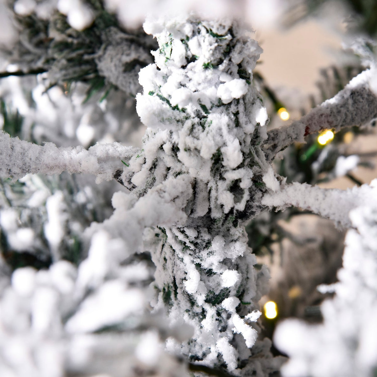 Artificial Christmas Tree With Remote Control Led Lights Christmas Tree Pvc Metal Green + White Ø60 X 180 Cm