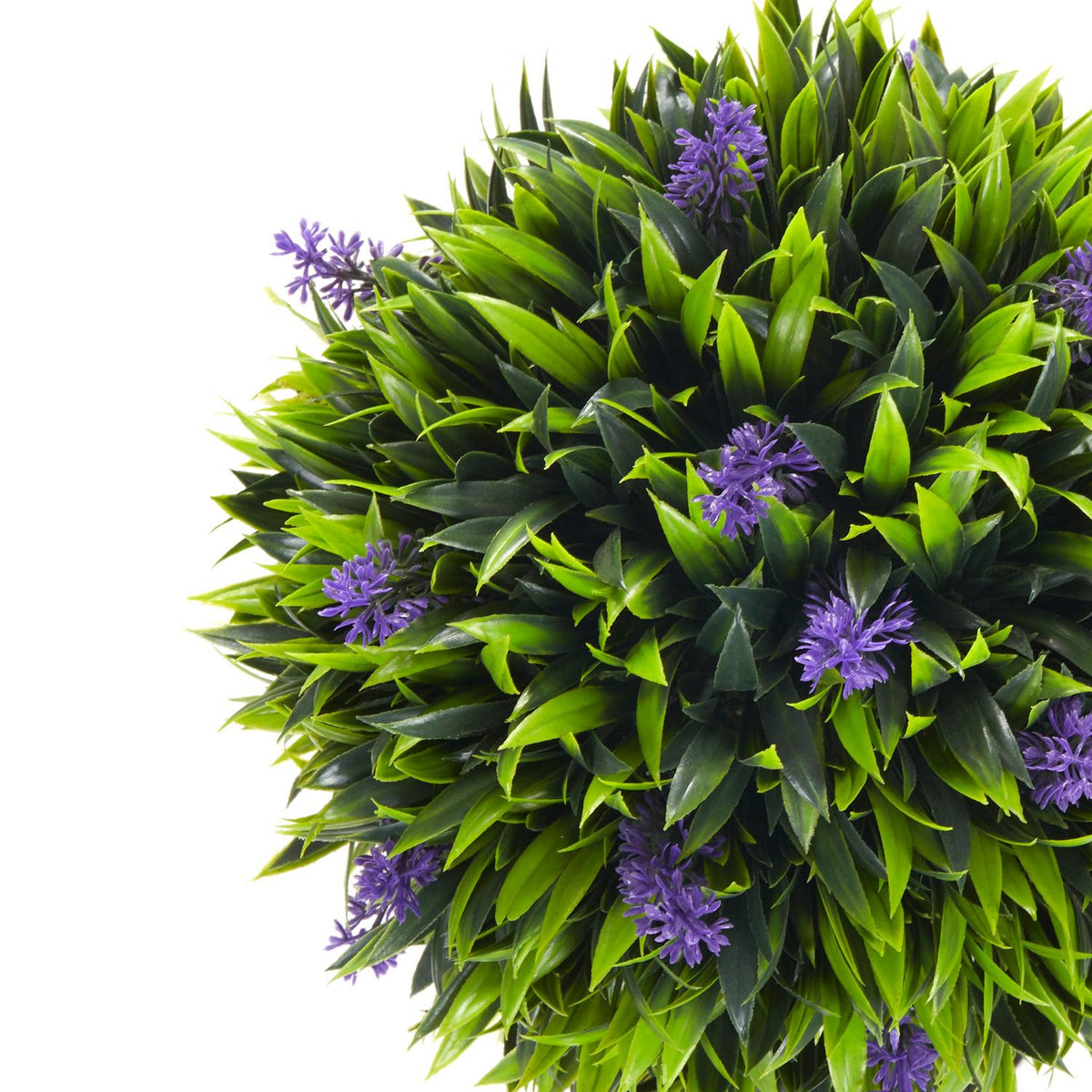 Artificial Lavender Plant Set of 2 Artificial Plants, 60 cm Houseplant in Pot, Artificial Tree with Artificial Moss for Indoor, Outdoor