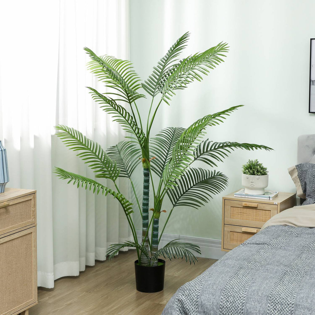 Artificial Palm Tree, UV-Resistant, 175 cm, Indoor/Outdoor