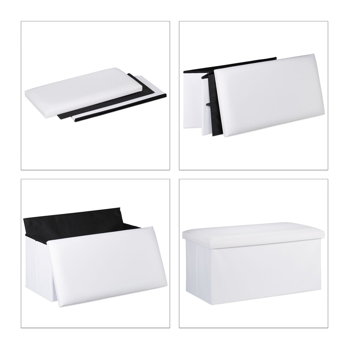 Artificial leather bench