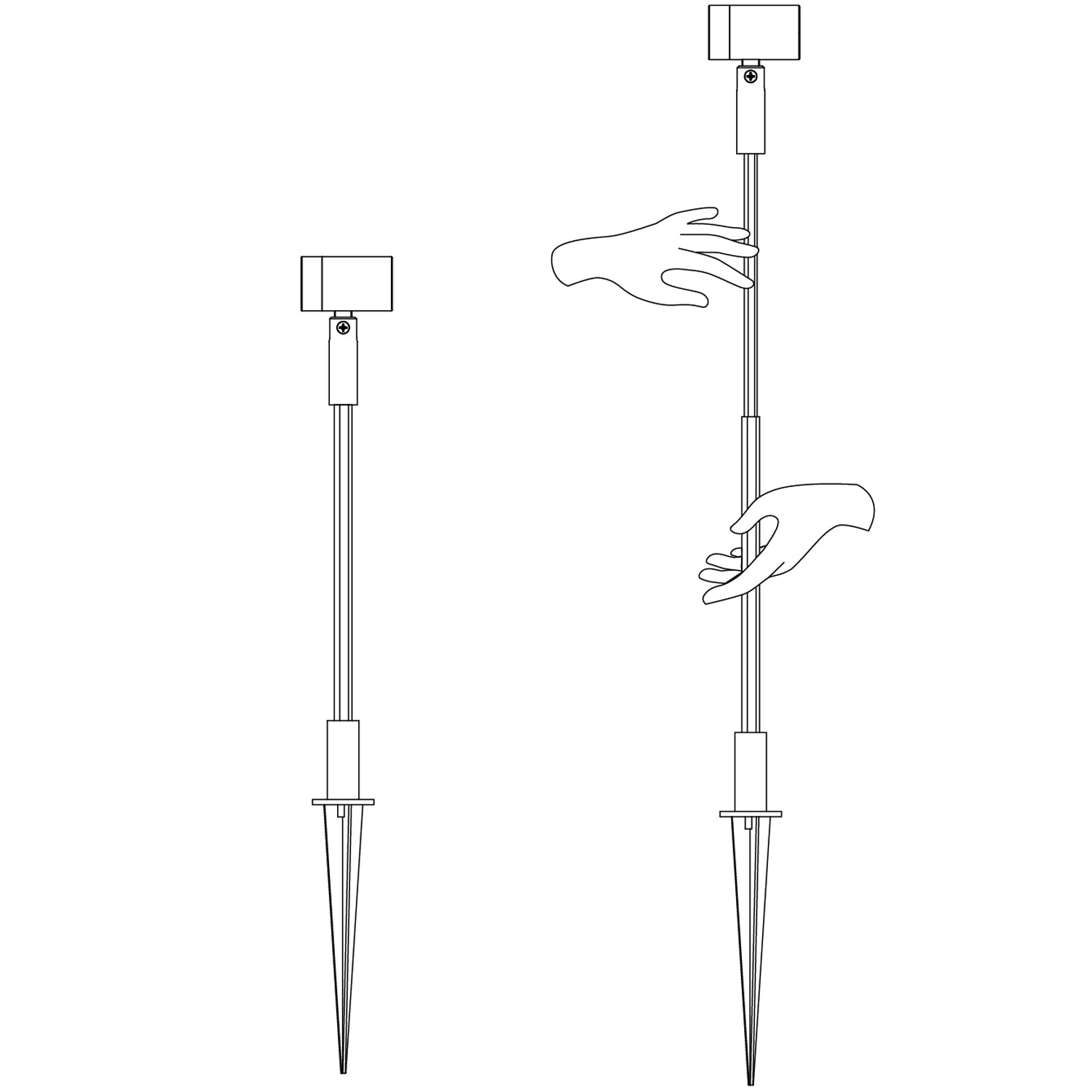 Astro Spotlight adjustable 180°