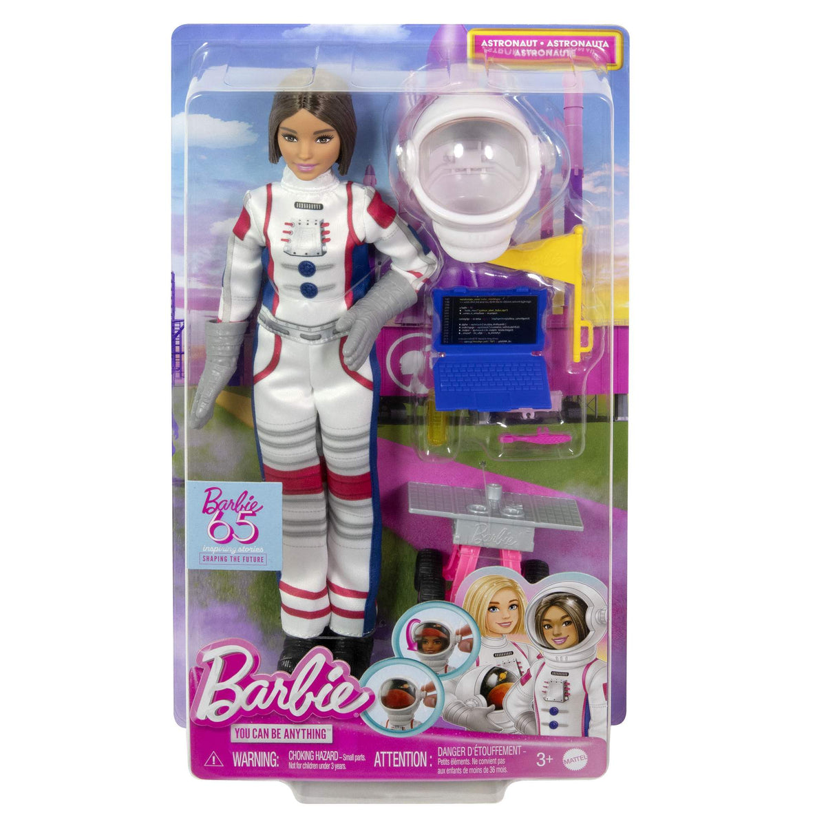 Astronaut Career Doll with Rotating Helmet & Accessories