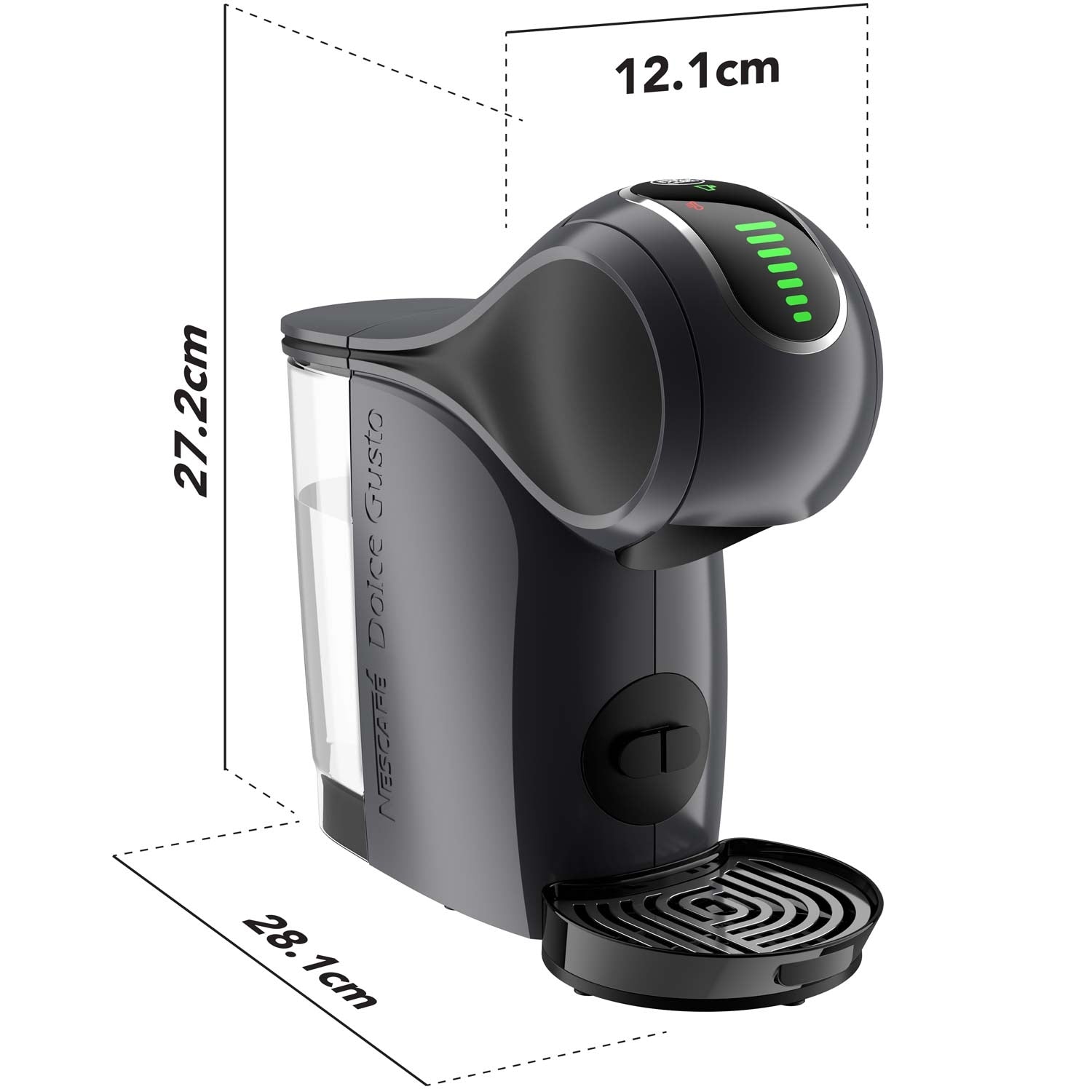 Automatic Coffee Machine, Touch Control, Anthracite Finish