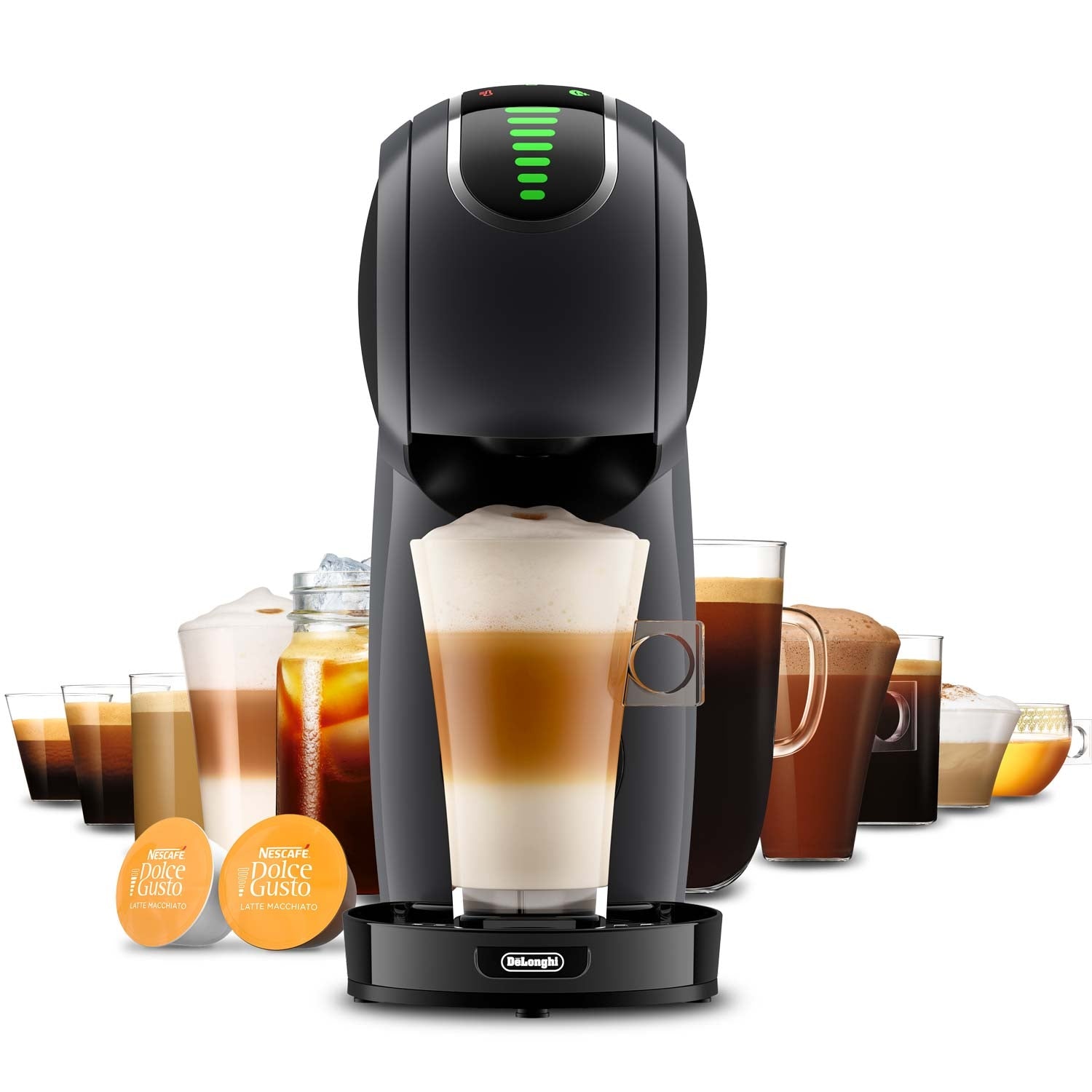 Automatic Coffee Machine, Touch Control, Anthracite Finish