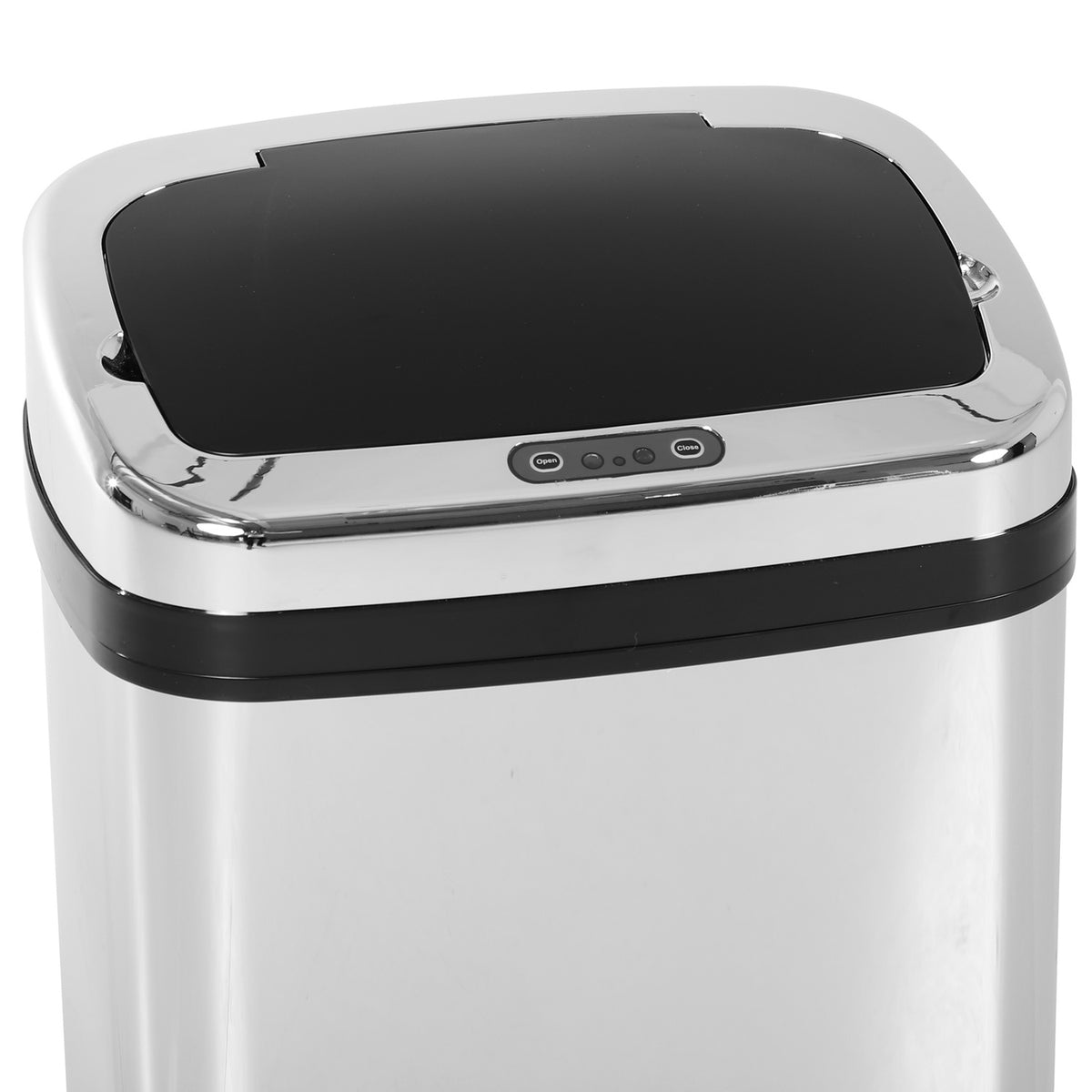 Automatic Sensor Rubbish Bin Ir Sensor, 30L, Square, Optional Inner Bin, Stainless Steel