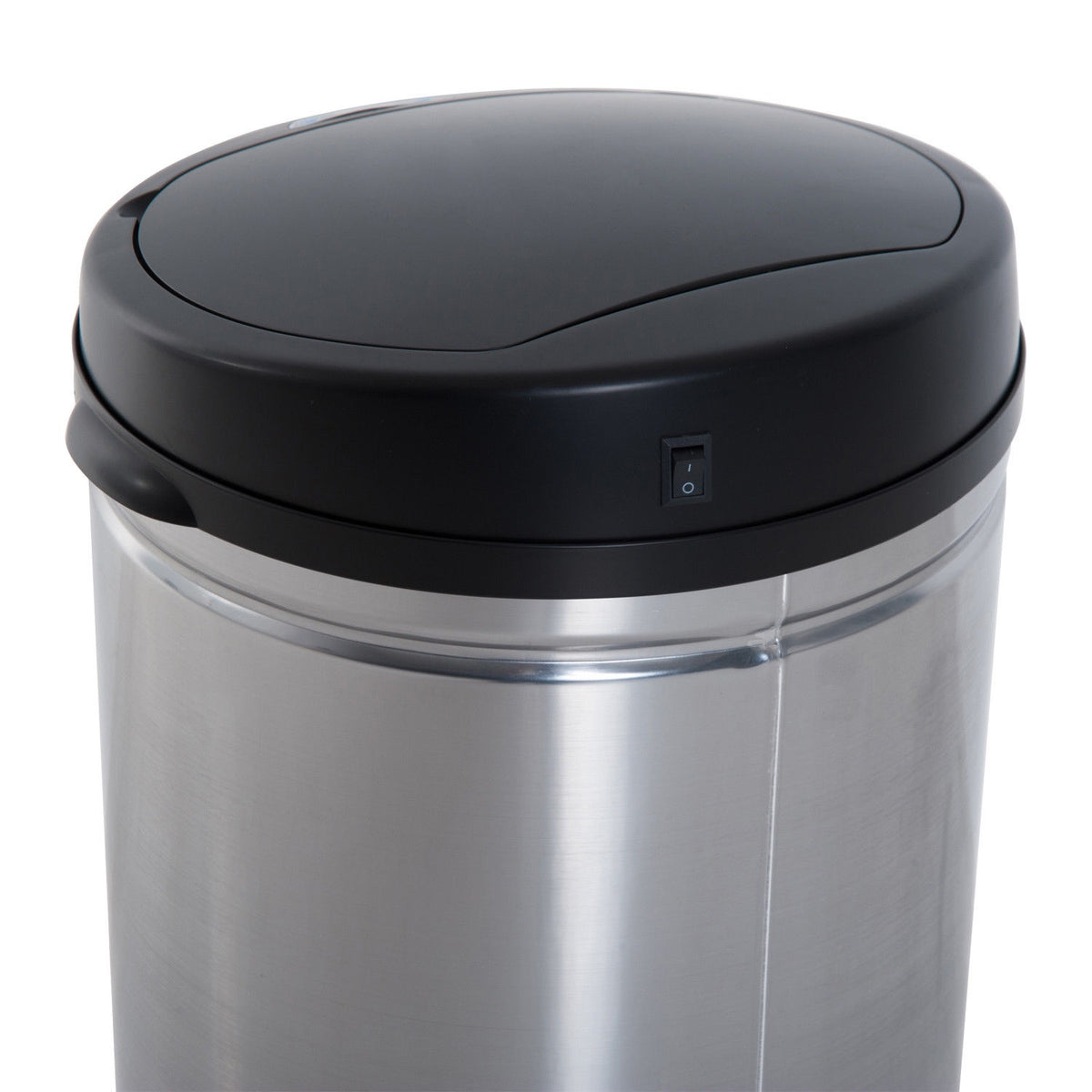 Automatic Sensor Rubbish Bin Ir Sensor, Round, 30L, Optional Inner Bin, Stainless Steel