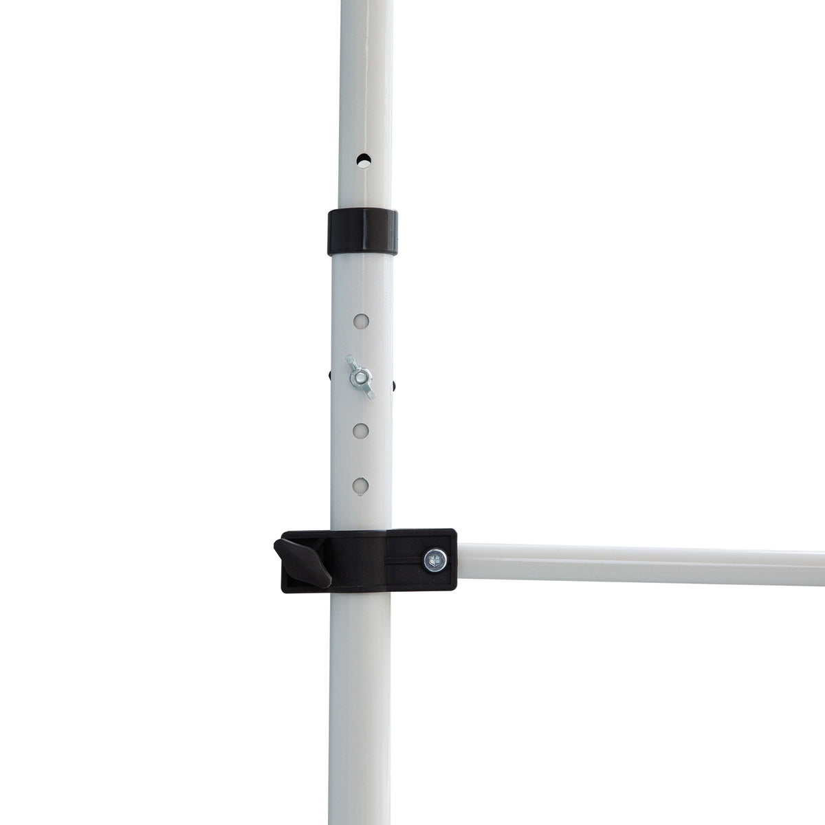 Awning Clamp Awning Sun Protection Folding Arm Hand Crank Balcony Aluminum Cream White 2X1.2M