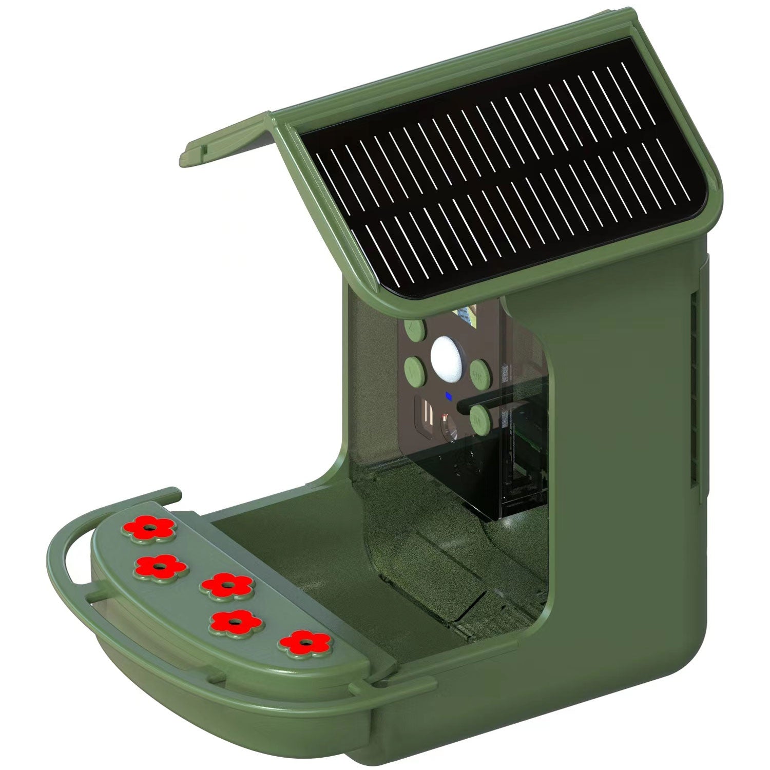 BFC-1200 Smart bird feeder with camera and solar cells