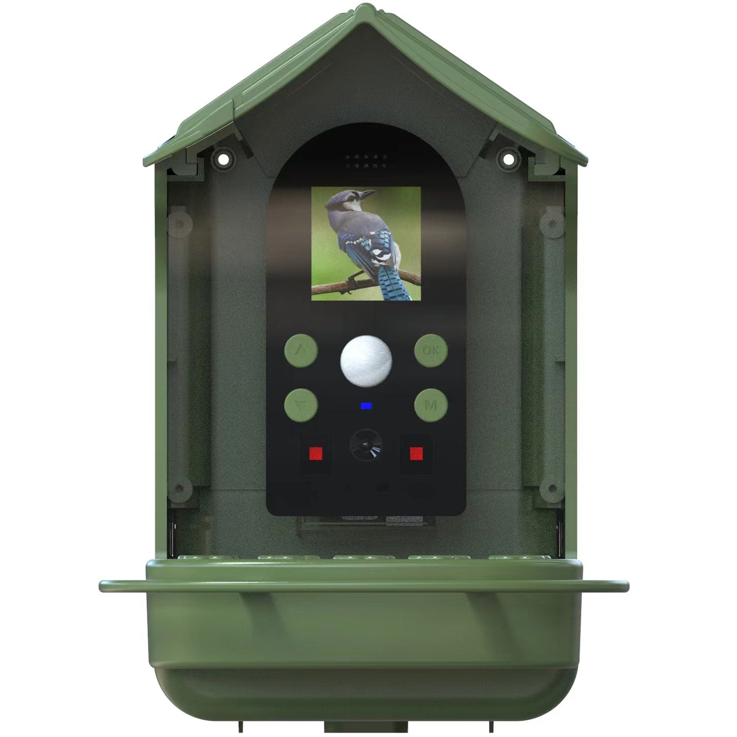 BFC-1200 Smart bird feeder with camera and solar cells