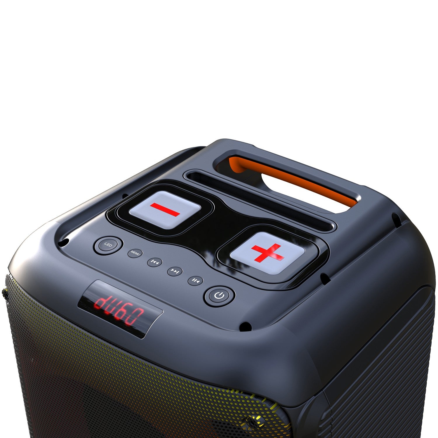 BPS-250 BT speaker with 8" woofer and LED light