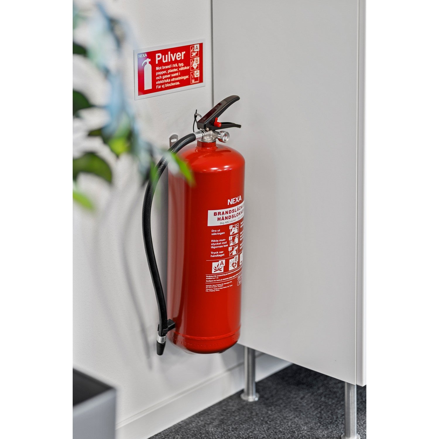 BSP-1020 Sign for powder fire extinguisher