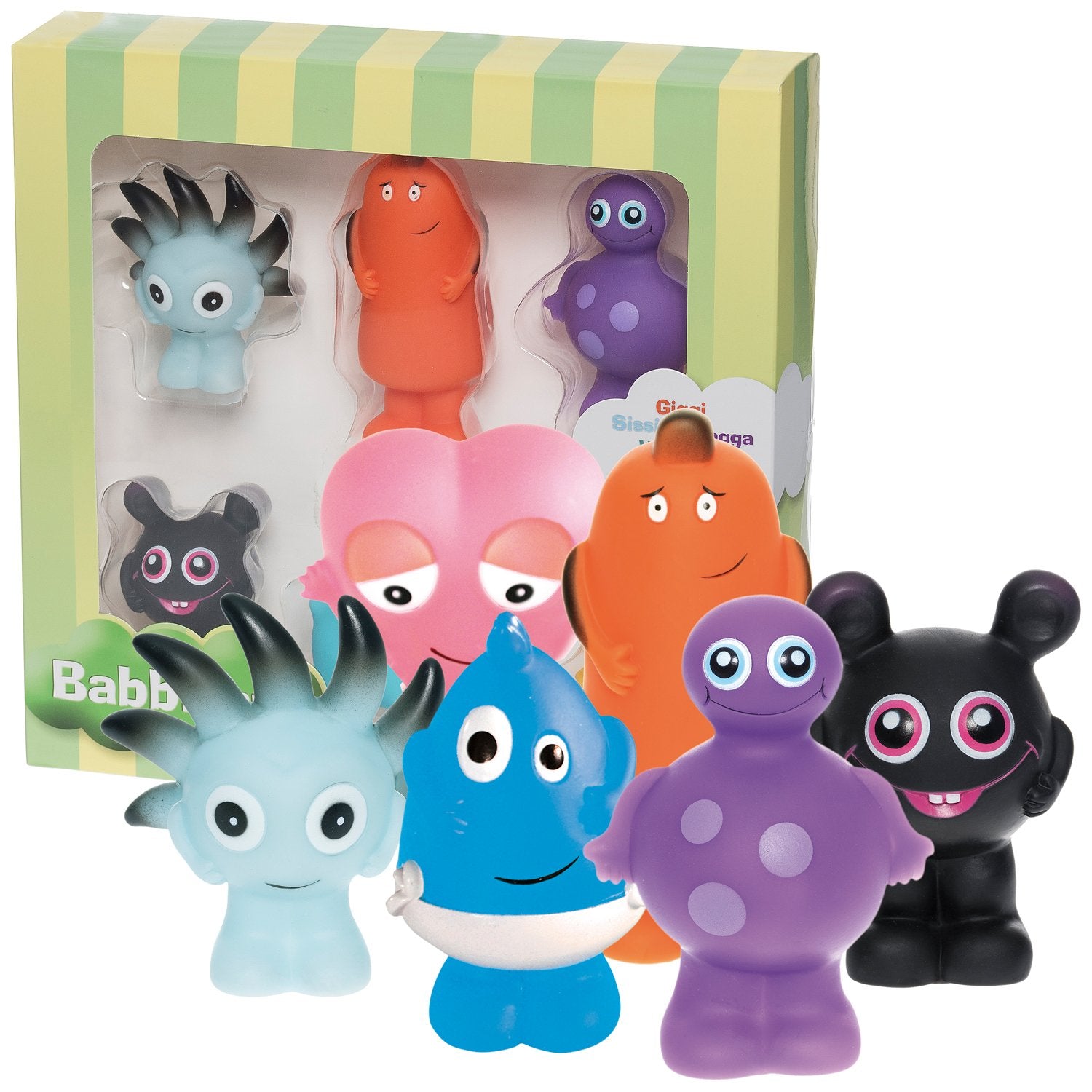Babblerna Plastic figures, GS Mix 6pcs