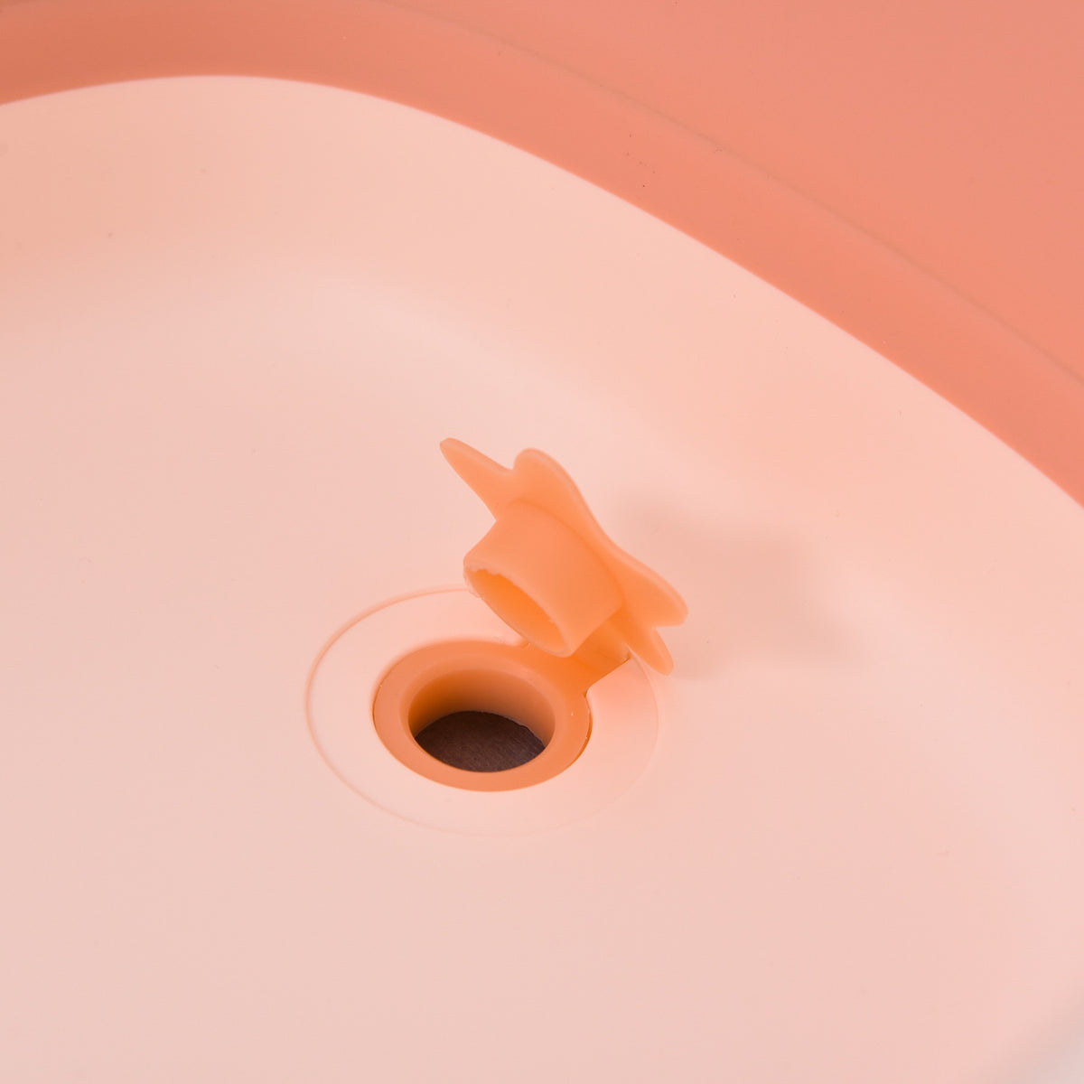 Baby Bathtub Ergonomic & Foldable Baby Bath, Plastic, Pink, 84.5X50.5X24Cm