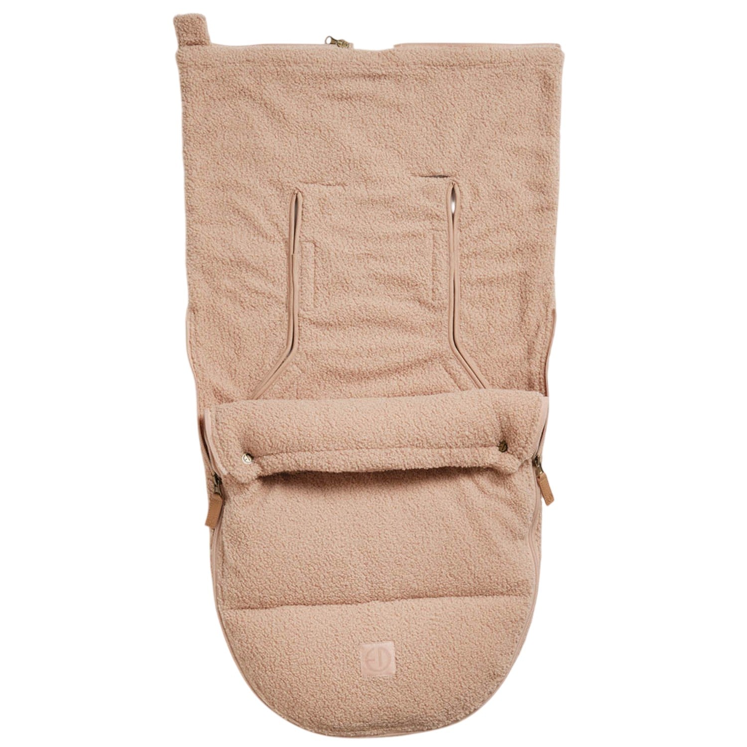 Baby Sleeping Bag – Pink Bouclé, Cozy and Warm