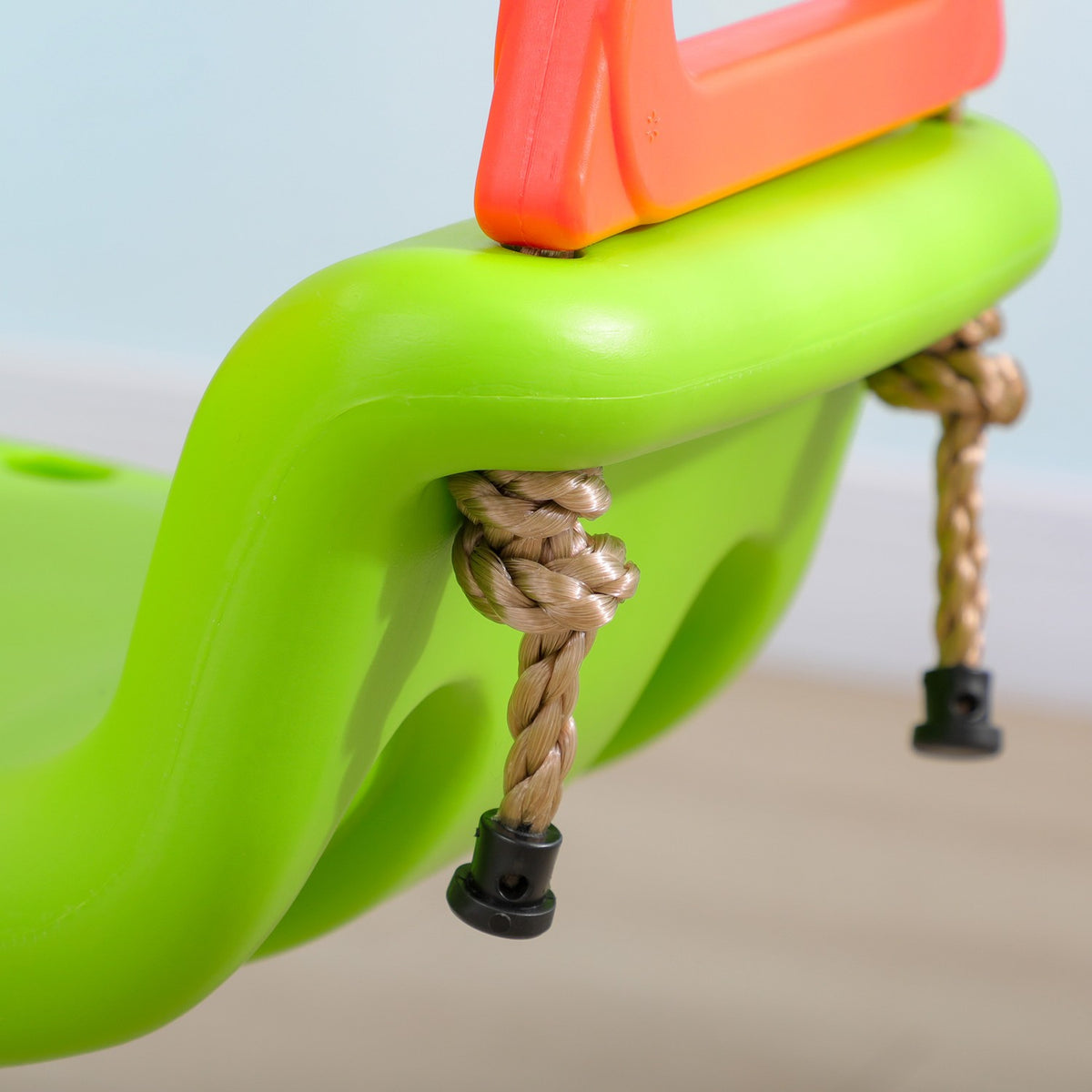 Baby Swing Outdoor Adjustable Rope, 120-180Cm, Toddler Swing From 9 Months, Up To 70Kg, Green