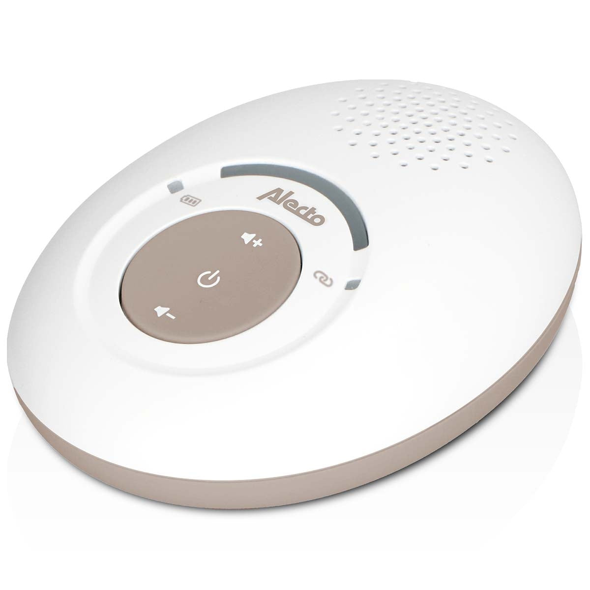 Babyfoon Full Eco DECT, white/taupe