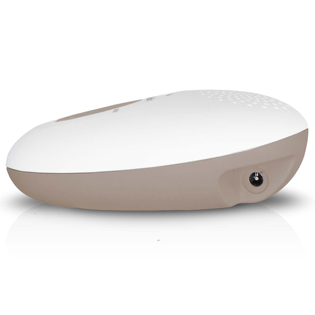 Babyfoon Full Eco DECT, white/taupe