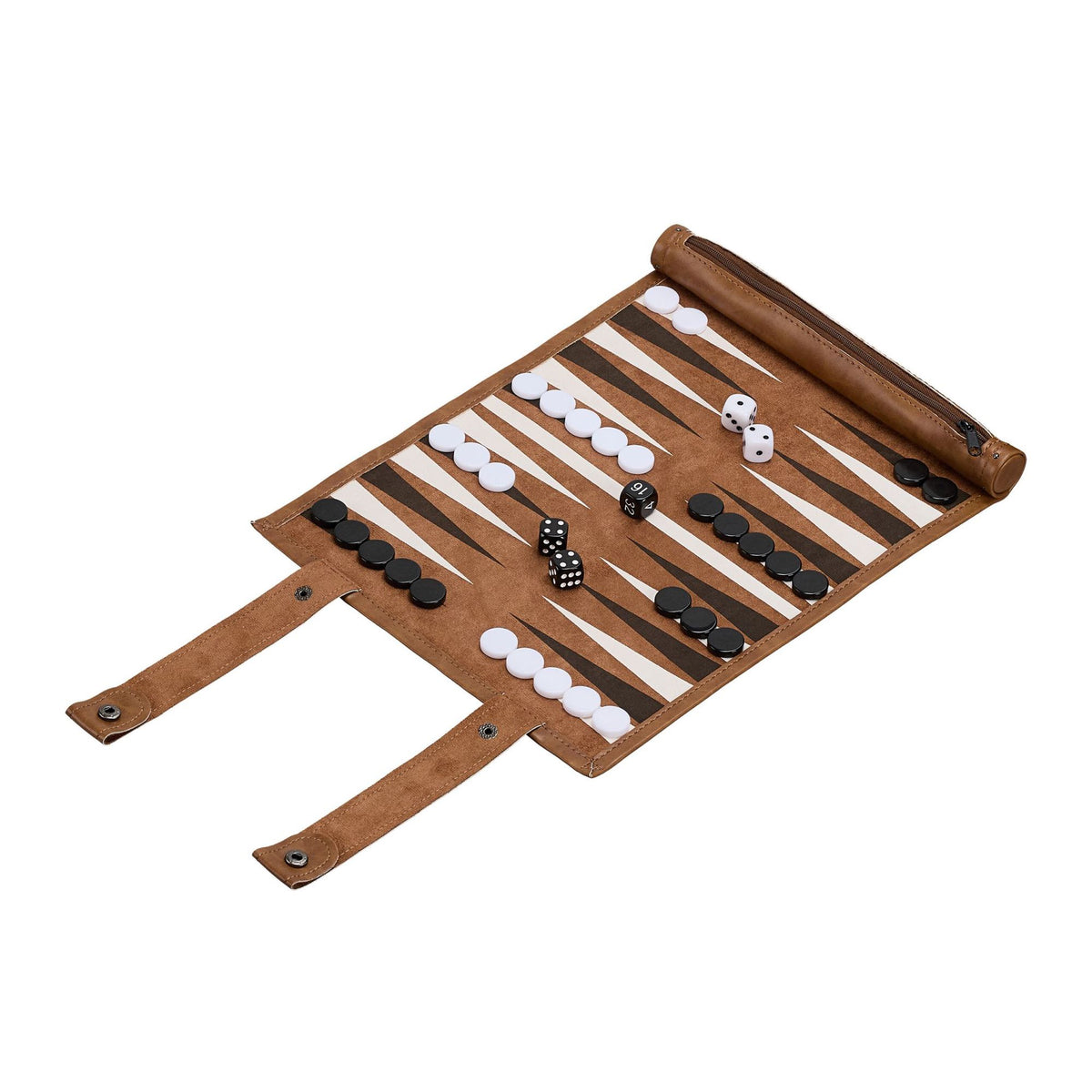 Backgammon to roll up