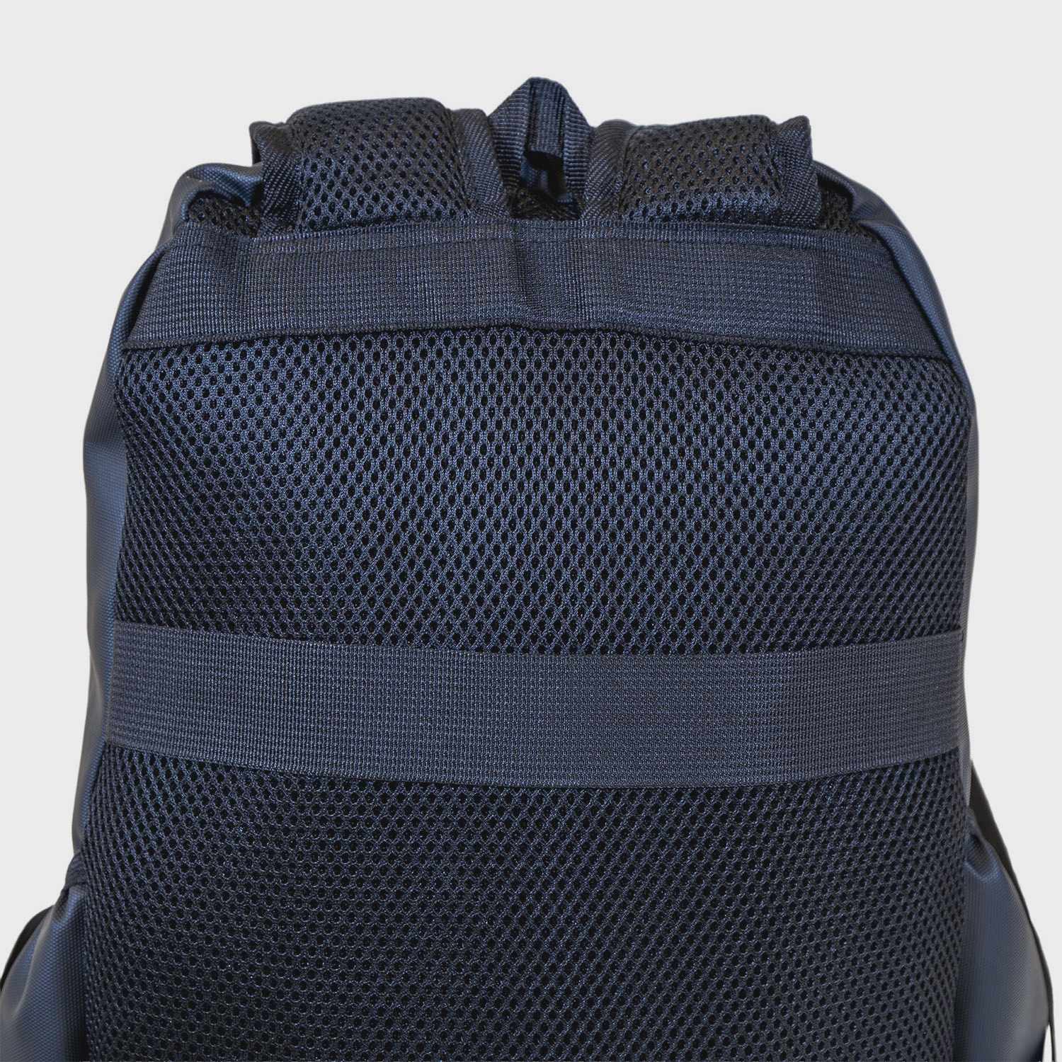 Backpack Blue, Durable PU, Adjustable Straps, 44x30x14 cm