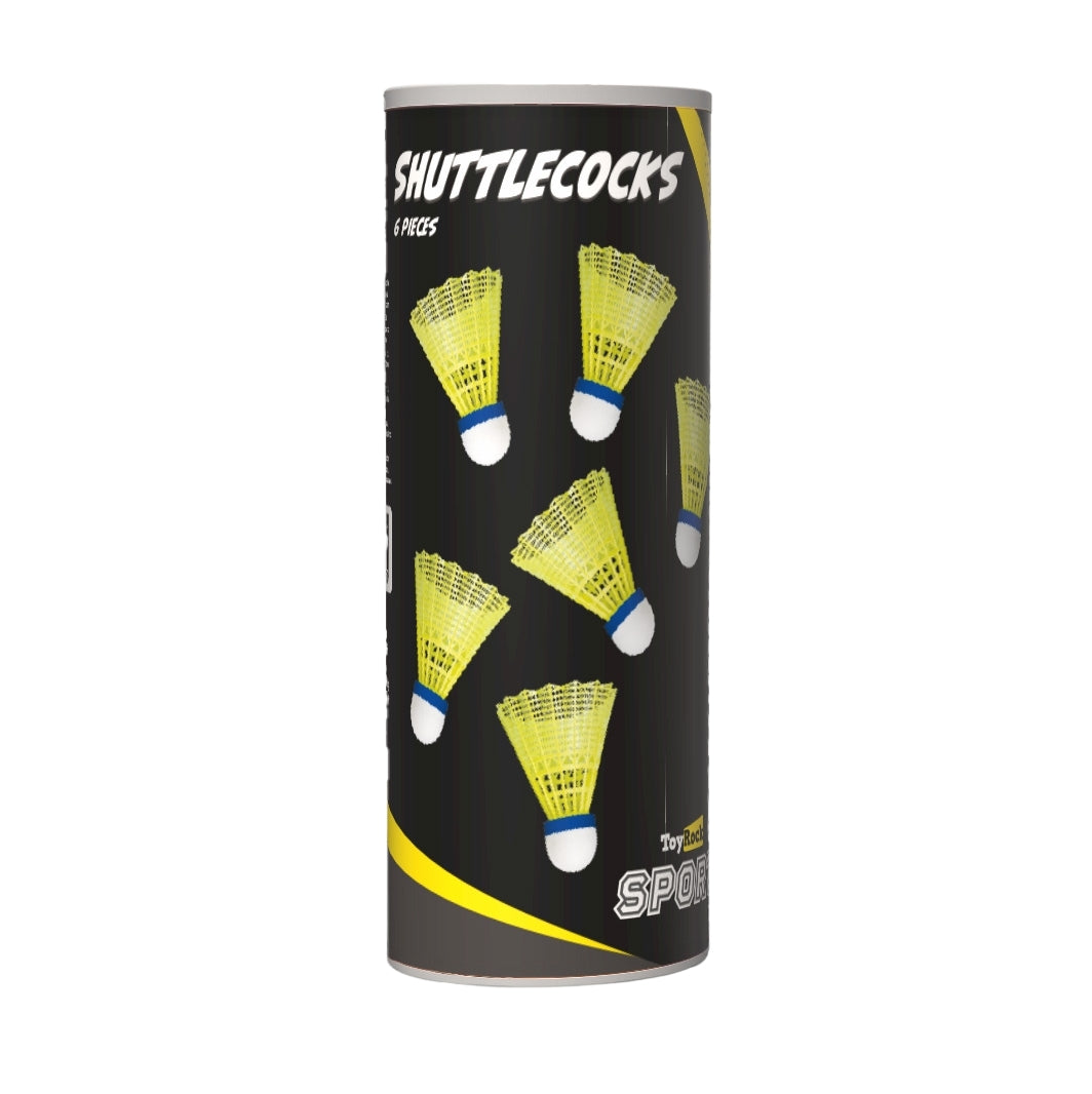 Badminton Shuttlecocks, 6 Pack for Outdoor Play