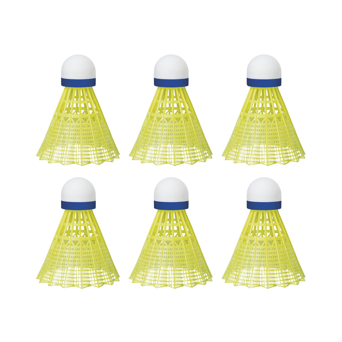 Badminton Shuttlecocks, 6 Pack for Outdoor Play