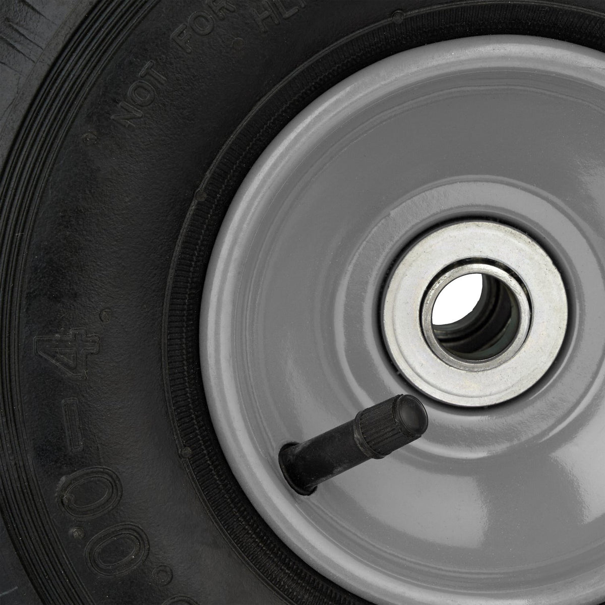 Bag loader wheels 2-pack with pneumatic tires