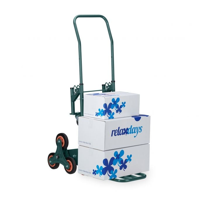 Bag truck stair climber green