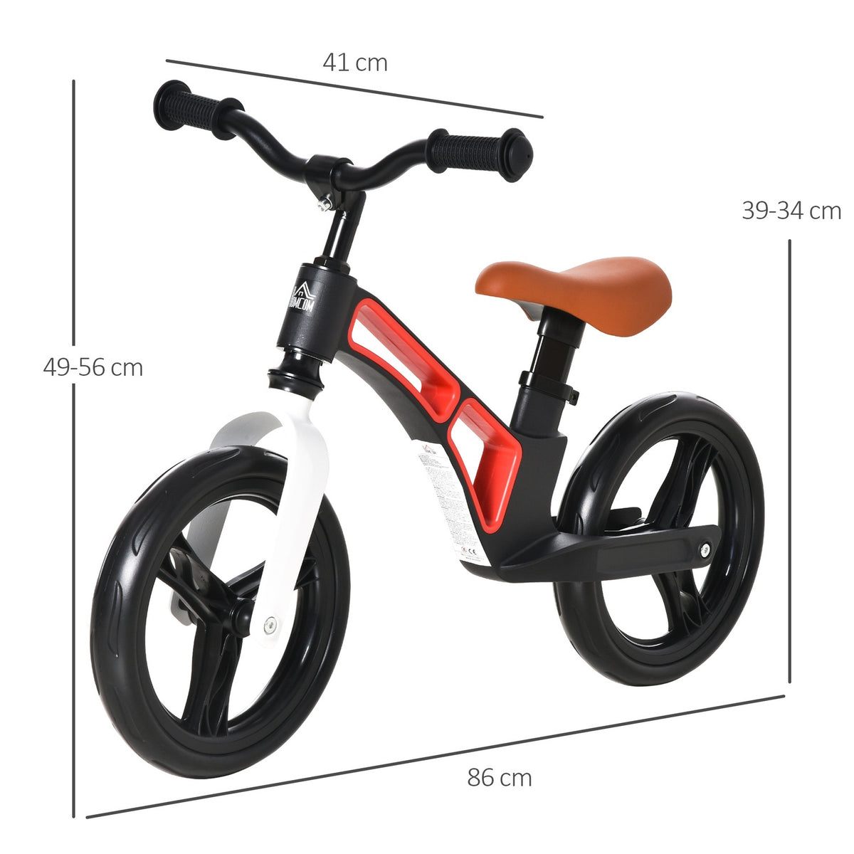 Balance Bike Children'S Balance Bike Toddler Bike From 2 Years Adjustable Seat And Handle With Pedal Training Without Pedal Wheel Made Of Magnesium Alloy