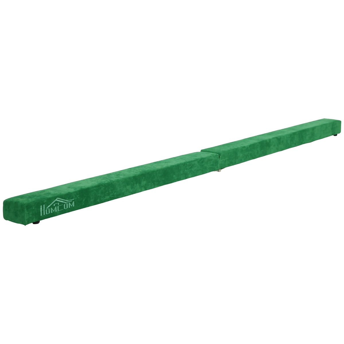 Balance beam 210 cm foldable for indoor & outdoor, balance beam up to 120 kg, stable balancing beam in green