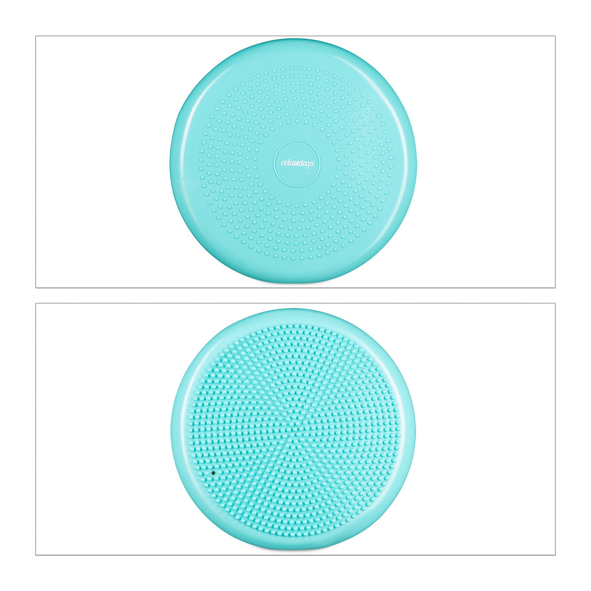 Balance cushion with 2 massage balls