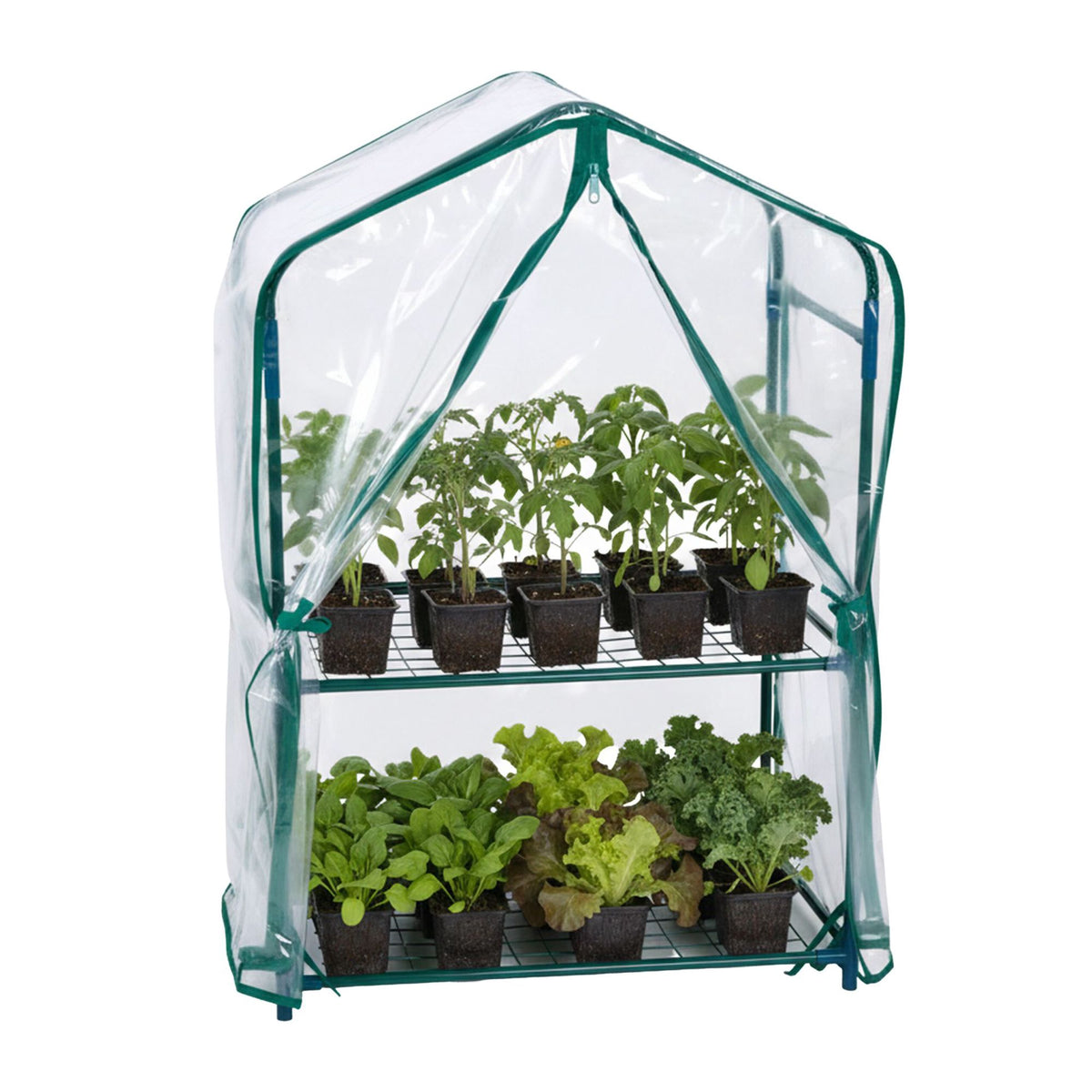 Balcony Greenhouse PVC Cover – Two-Tier Propagator