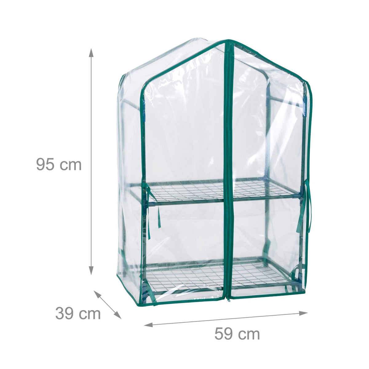 Balcony Greenhouse PVC Cover – Two-Tier Propagator