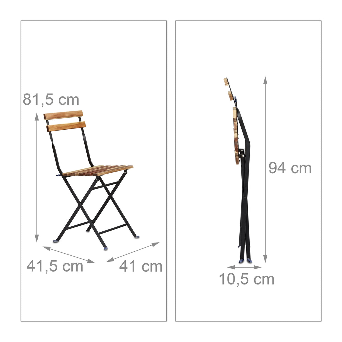 Balcony furniture set
