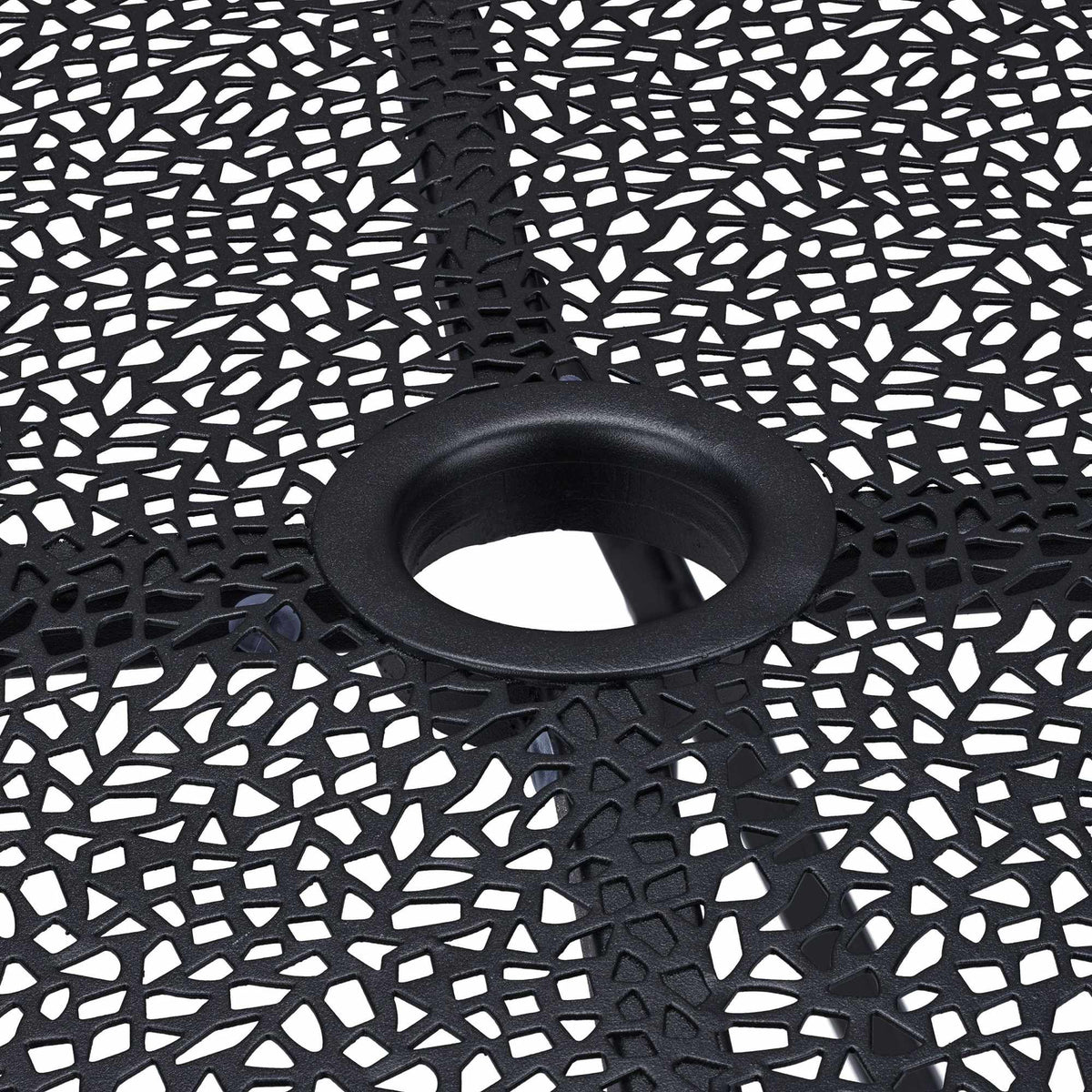 Balcony table foldable black