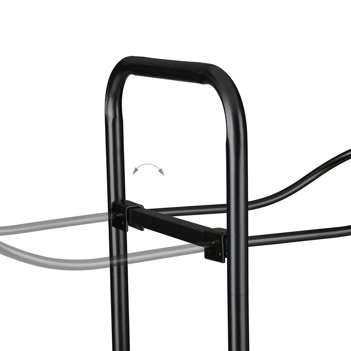 Ball Rack with 6 Shelves and Storage Basket