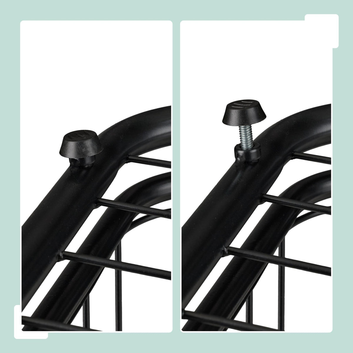 Ball Rack with Basket – 7 Shelves, Metal Storage