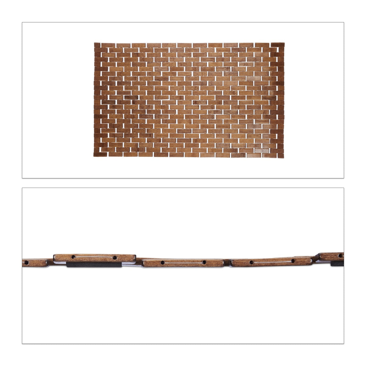 Bamboo Bath Mat 50 x 80 cm