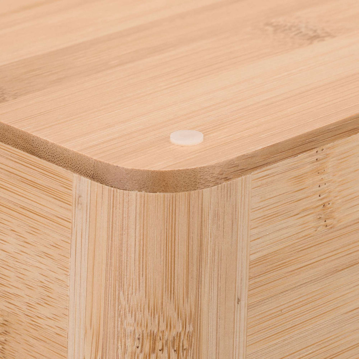 Bamboo Cable Management Box for Power Strips
