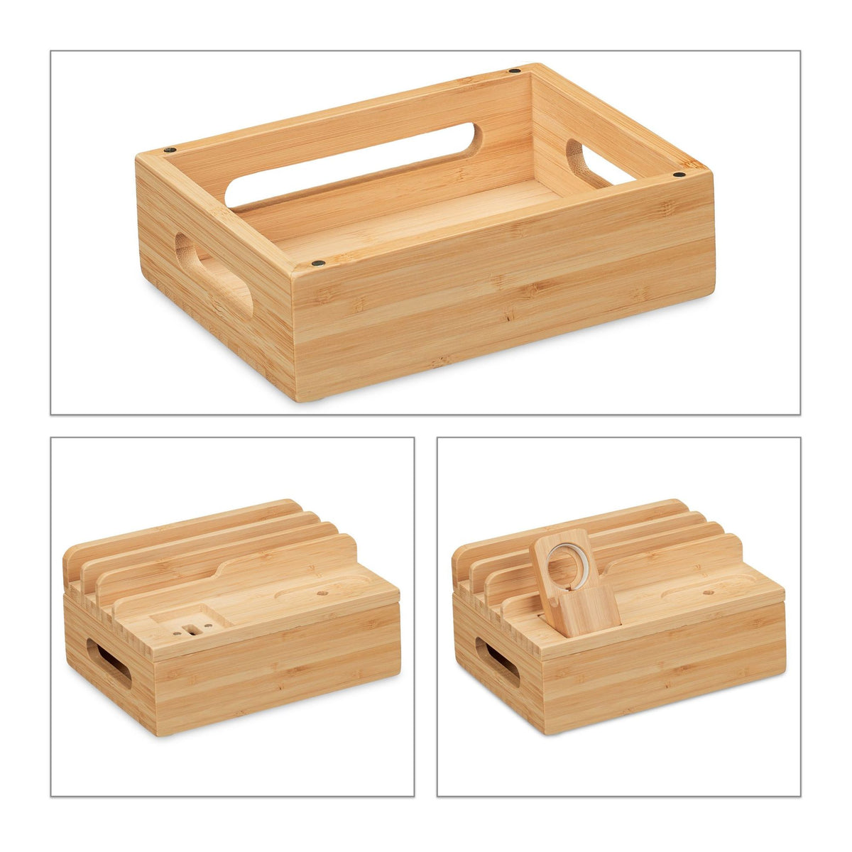 Bamboo Charging Station